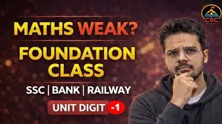 Unit Digit Full CONCEPT | SATYENDRA SIR | #maths #ssc