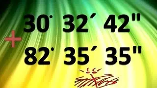 SUMA DE ANGULOS MINUTOS Y SEGUNDOS