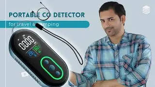 Portable CO detector for travel & camping | Stay Safe in Every Airbnb, Hotel, or Tent