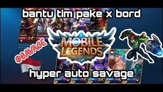 Pake X borg bantu tim SAVAGE