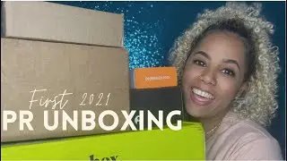 FIRST UNBOXING FREE STUFF OF 2021 | PR UNBOXING