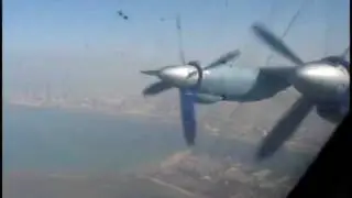 Ан-12 взлет в Кувейте.flv