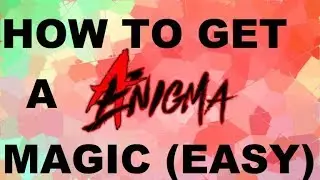 Roblox Ænigma - How to get a magic (EASY) (BEST METHOD)
