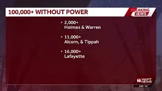 Power outages continue after winter storm