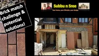 Matching brick search, potential solutions & summary | House extension UK | Ep07 | Subbu n Sree