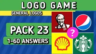 LOGO GAME ANSWERS | PACK 23, 1-60