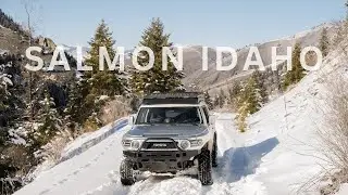 15°F Camping in Salmon Idaho - Living by Yellowstone