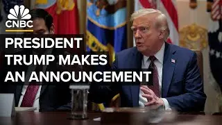 President Trump makes an announcement &mdash; 9/5/2025