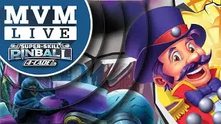 MvM Live Plays Super Skill Pinball 4-Cade (WizKids)