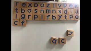 kids learning activity|words formation with magnetic wooden alphabets||kids games