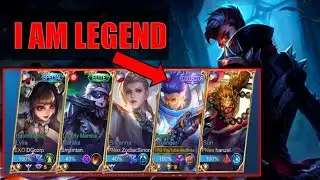 I AM LEGEND! CARRYING MY TEAM IN MCL - BEST GRANGER BUILD 2021 - AkoBida GRANGER GAMEPLAY - MLBB