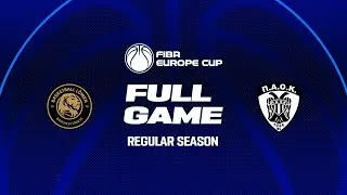 Basketball Lowen Braunschweig v PAOK BC | Full Basketball Game | FIBA Europe Cup 2025-26