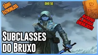 O Insondável (Fathomless) e Gênio - Subclasses de Bruxo D&D 5e - Dicas de RPG #133