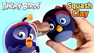 Squash Clay Makes Angry Birds BOMB