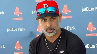 Cora declines to address Red Sox future at outset of spring training