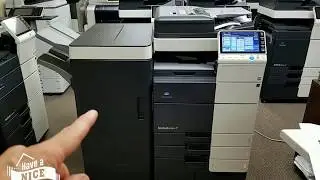 Konica Minolta Bizhub c654 copier-Meter only 98k
