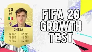 Federico Chiesa Dynamic Potential Test!! FIFA 20