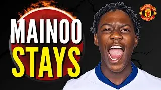 Kobbie Mainoo is STAYING at Manchester United! ✅