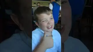Caleb Impersonating Arnold Schwarzenegger Part 1