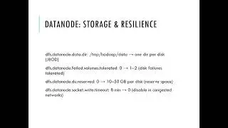 Mastering HDFS Performance: Advanced NameNode & DataNode Tuning Guide