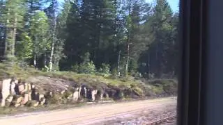 Togtur fra Fauske til Trondheim sentralstasjon del 30 Passerer Lassemoen