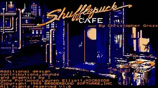 [Amstrad CPC] Shufflepuck Cafe - Longplay