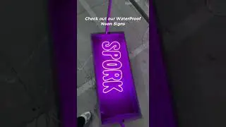 Waterproof Neon Signs #neonbrothers #neonsign