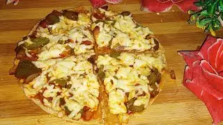 Healthy Wheat Pizza Recipe #shorts#pizza #healthy#recipe🤤👌