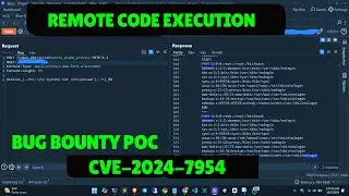 RCE (Remote Code Execution)  | Poc Video | CVE-2024-7954