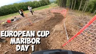 European Downhill Cup Maribor | Day 1 | New Track!