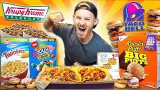 THE JANUARY CARB COLLECTION! (8,000+ CALORIE FOOD CHALLENGE)