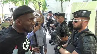 Justice pour Adama. Traor&eacute; :  Le probl&egrave;me est Brigitte Jullien. Paris/France - 26 Juillet 2019