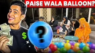 Ammi Bhai Bhabi Appi Ka Balloon Challenge | 7,000 Ka Jackpot 🔥 [Little Danish]