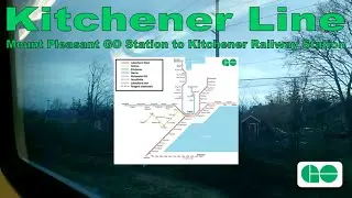 Kitchener Line - GO Transit 1989-90 Can-Car Rail BiLevel Series IV 2313 (Mt. Pleasant to Kitchener)