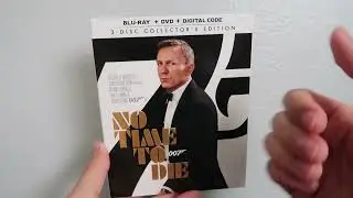 No Time To Die Blu-ray Unboxing (One Shot)