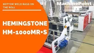 HEMINGSTONE HM-1000MR+S Bottom weld bags on the roll | HEMINGSTONE Machines