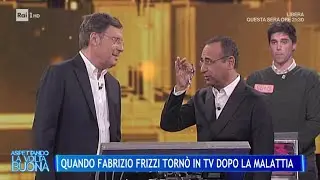Quando Fabrizio Frizzi torn&ograve; in tv dopo la malattia - La Volta Buona 19/11/2024
