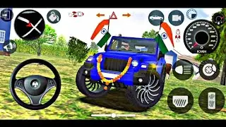Modified Mahindra Thar😈Games:Indian Blue Thar (Gadi Wala Games) Car Game Android Game - #2026