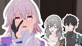 stelle：No....my lovely march 7th has become a bad girl....