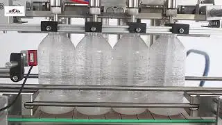 Drink Water Liquid Filling Machine / Linear Filling Machine