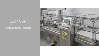 PacMatix - GSP 50s Flow-wrapper - various bakery products