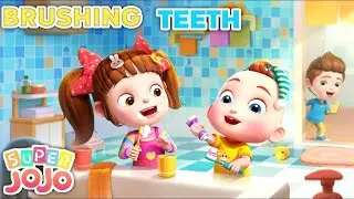 Super JoJo Cartoon Brushing Teeth #kidscartoon #kidsgames #youtube #viralvideo