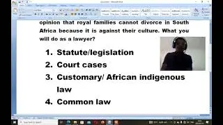 ILW1501 INTRODUCTION TO LAW OVERVIEW