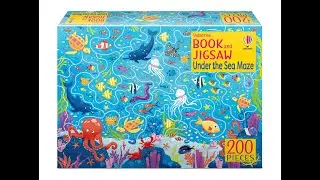 Usborne Book and Jigsaw Under the Sea Maze