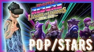 POP/STARS by K/DA in the Synth Riders League of Legends Music Pack! (Master)