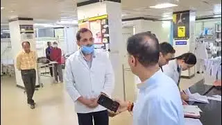 The Doctor humiliated by  Goa Health Minister @visrane