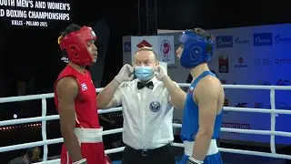 Kielce 2021 Session5A (M69kg) LAFOS POLL Dany Landys (CUB) vs BERANEK Milos (CZE)