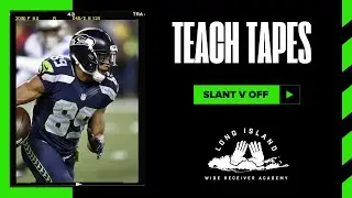 Winning a Slant Versus Off Coverage - TEACH TAPE!