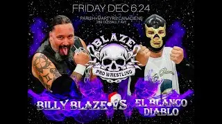 Billy Blaze vs El Blanco Diablo at  Christmas Massacre