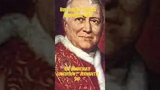 &ldquo;I am the Immaculate Conception &ldquo;Lourdes Apparition, February 11, 1858 #immaculateconception